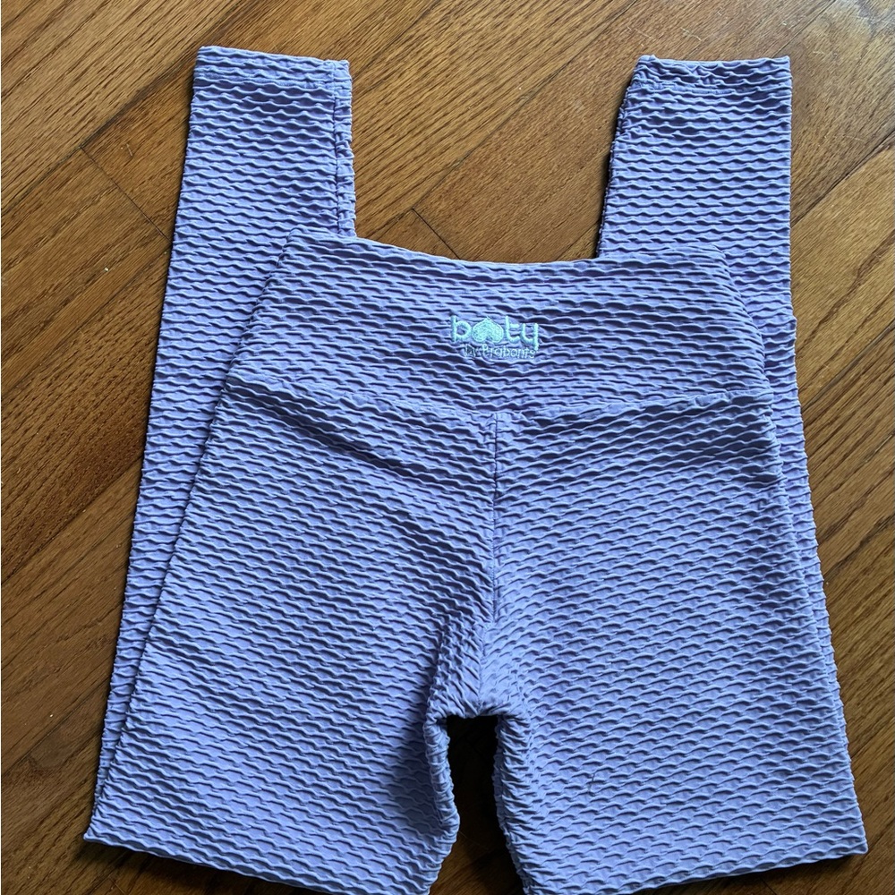 Booty by Brabants Croco Leggings - Lavender